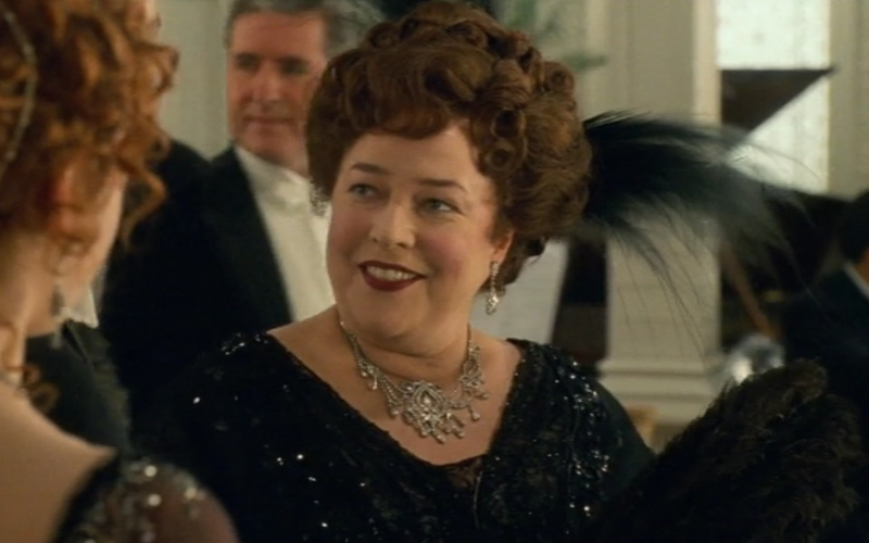 Illustration for article titled Kathy Bates in Titanic as the Unsinkable Molly Brown Is My Plus-Size Style Icon